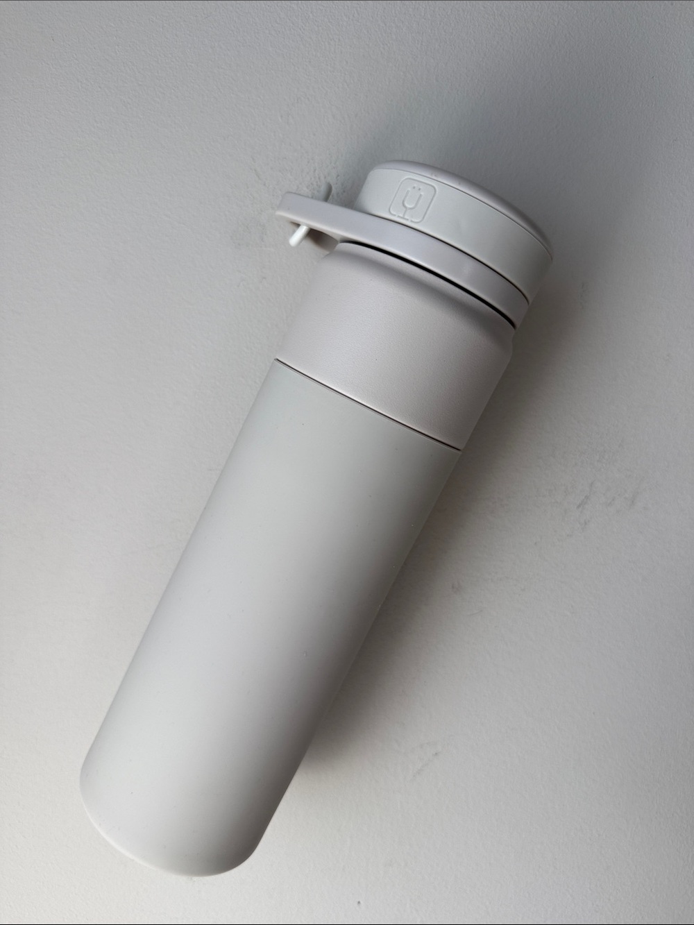 BrüMate Rotera 25oz Dune Insulated Leakproof Water Bottle TwistSip Straw